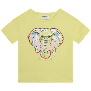 Playera KENZO amarilla para niñas y adolescentes